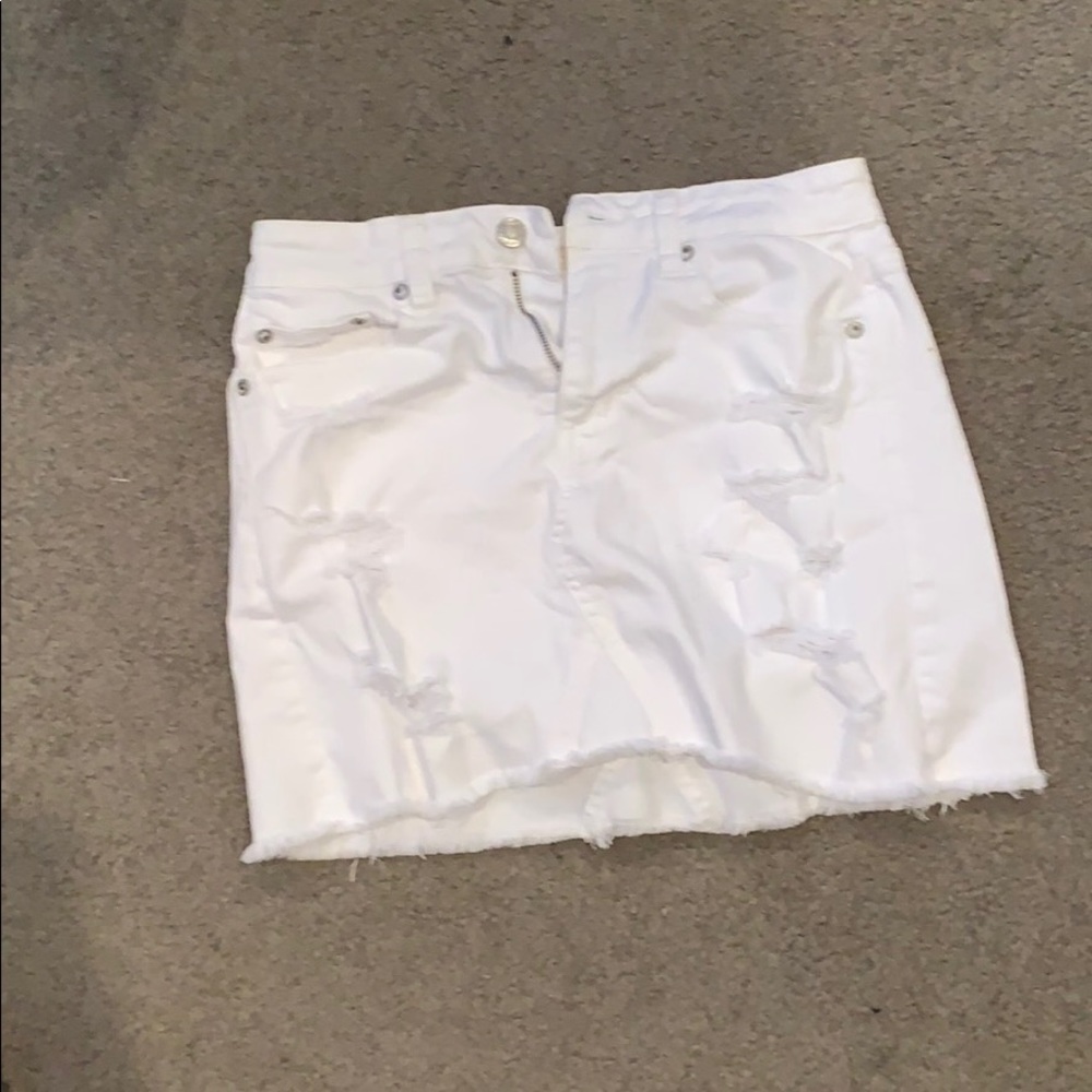 American Eagle Jean Mini Skirt